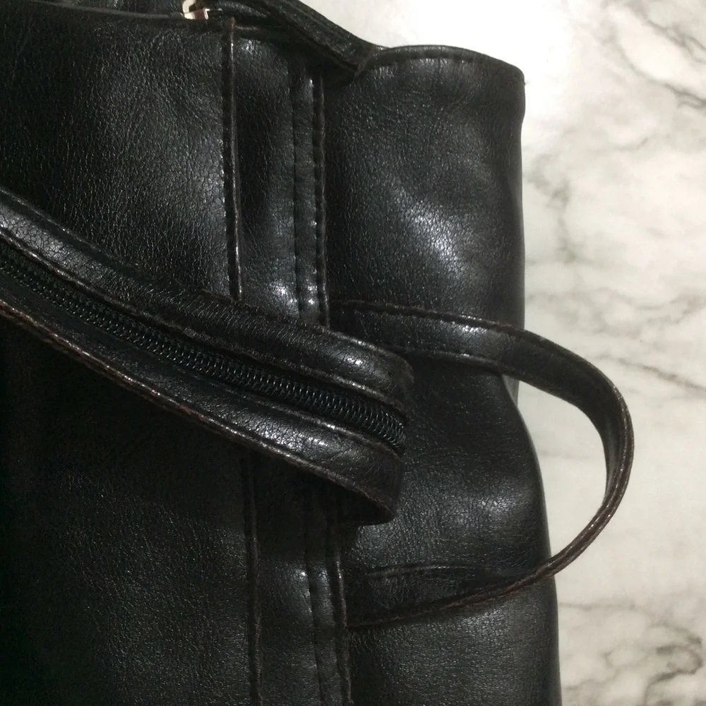 Fashion Express Crossbody/Back Pack/Bag Black w/ B Initial Personalized … - Picture 4 of 6